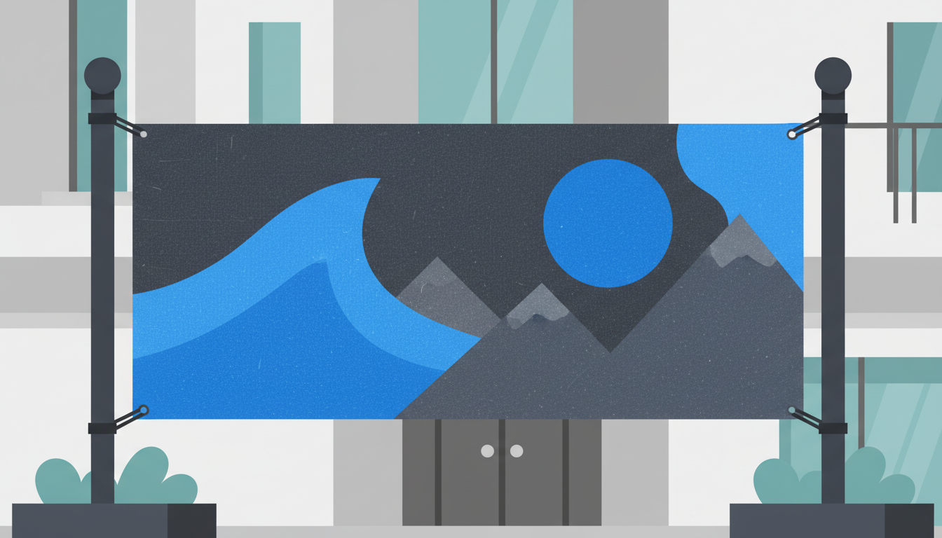 Banner drucken: So gestaltest du Werbebanner online!